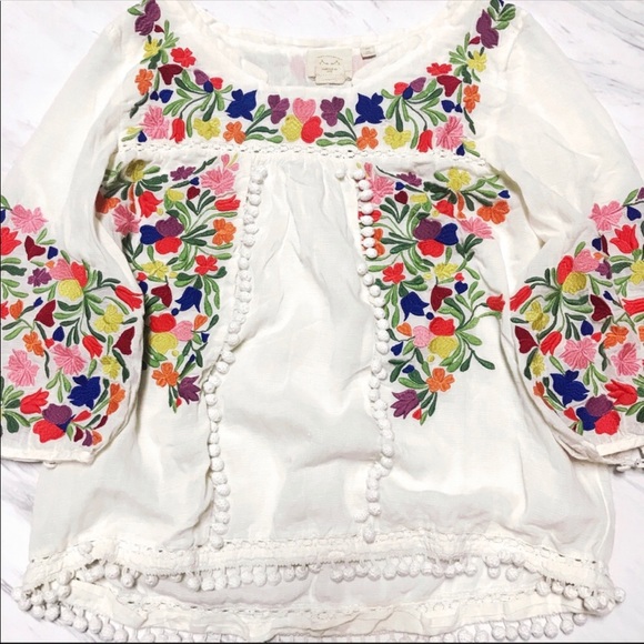 Anthropologie Tops - Anthropologie Vanessa Virginia Blouse